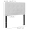 Flash Furniture Headboard, Twin Size, White Vinyl HG-HB1705-T-W-GG - alternate 9